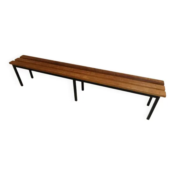 Banc d'école vintage