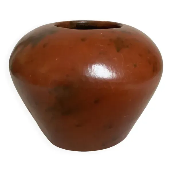 Vase asymétrique Sasak pottery