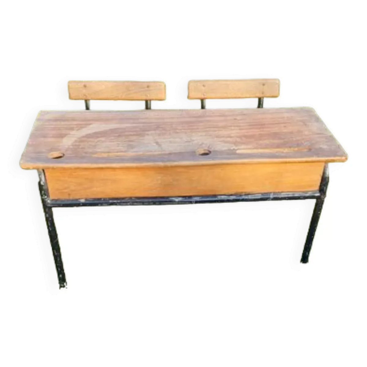 Ancien double bureau d'école