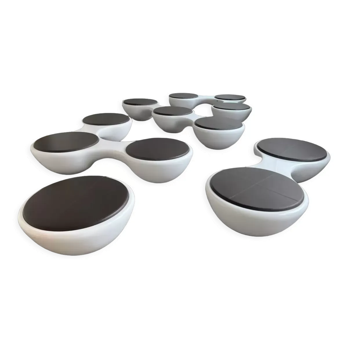 Set de 5 modules Union bench par Jangir Maddadi