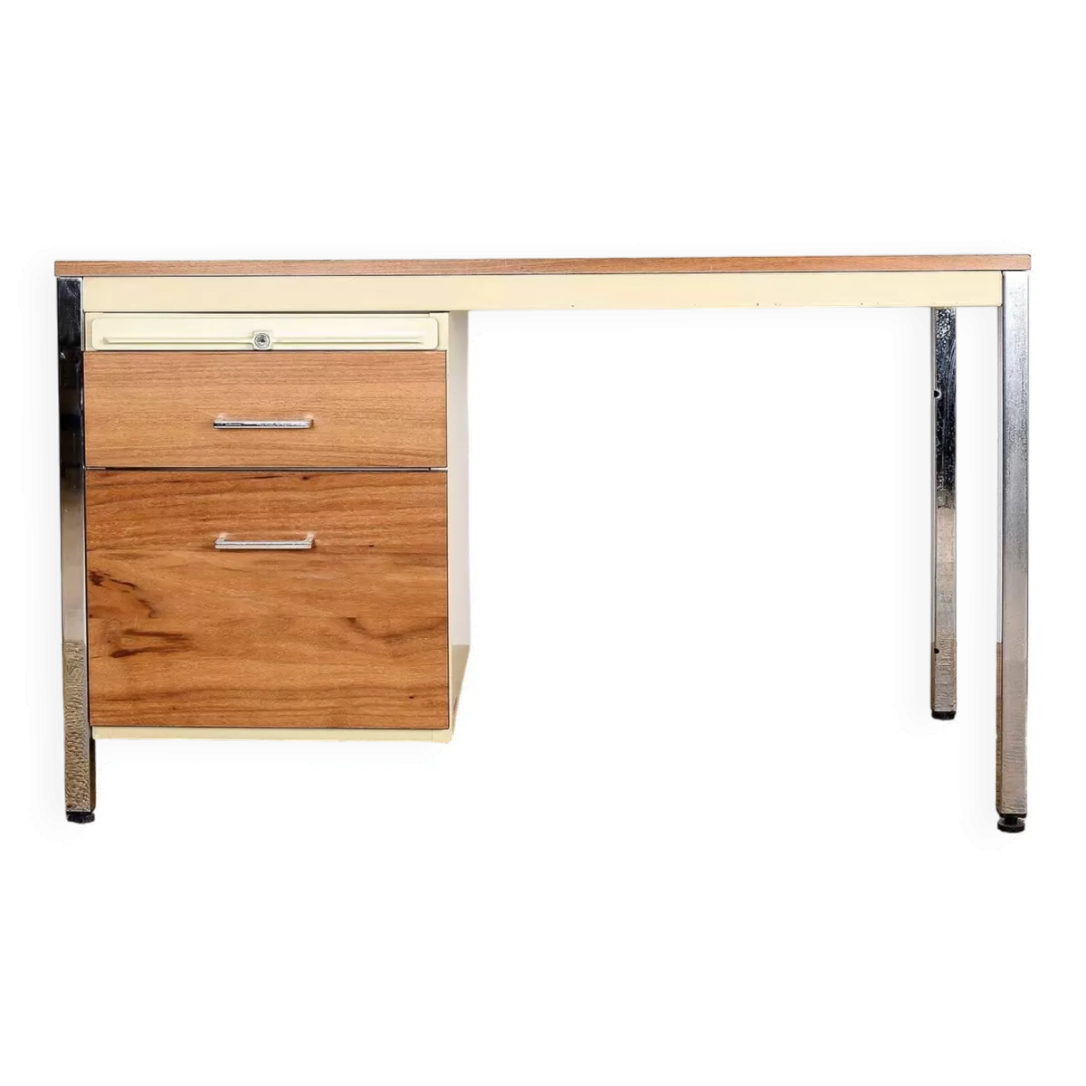 Bureau des années 50, fabriqué par la marque Strafor.
