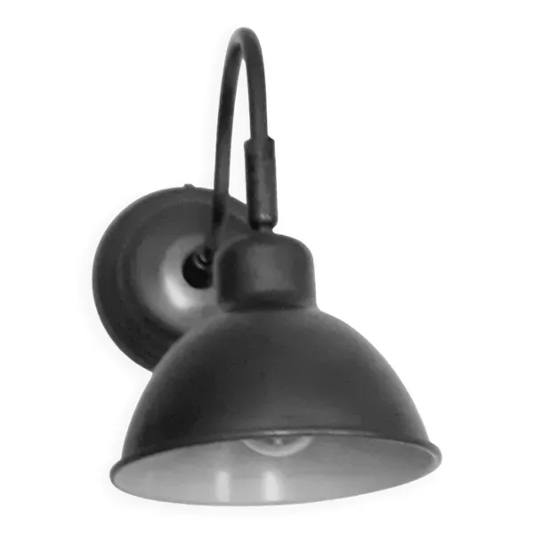 Applique murale en métal style industrielle