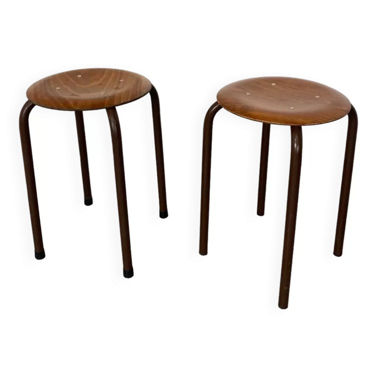 Tabourets Industriels Vintage de Marko, 1950s, Set de 2