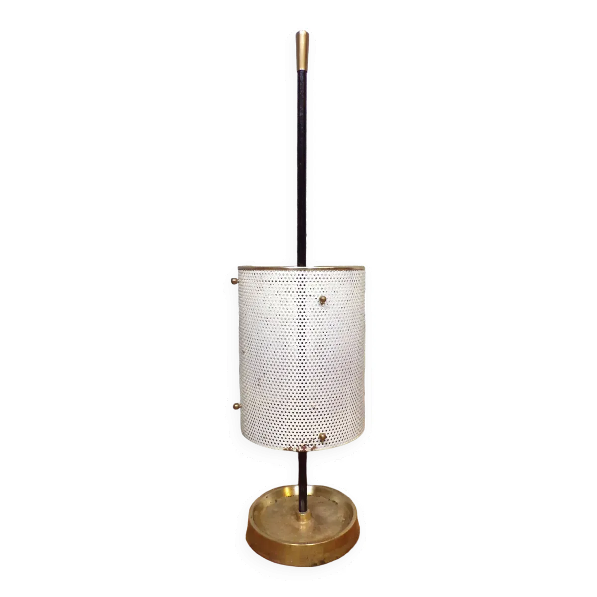 Porte-parapluie 1950 en tôle perforée