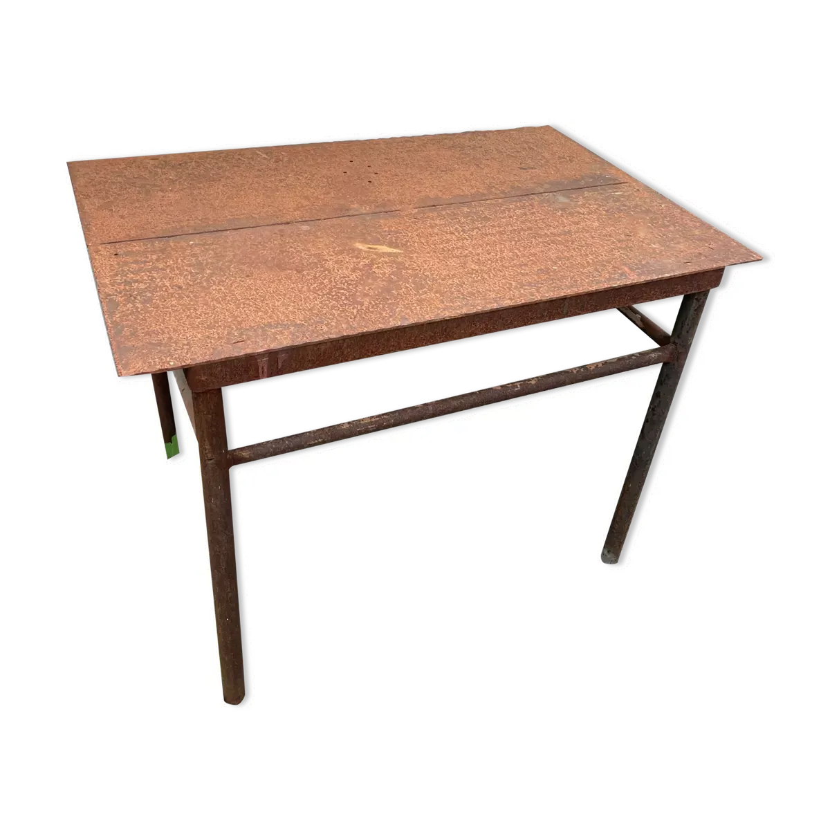 Table industrielle d'atelier vintage