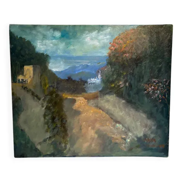 Paysage signé Vanna