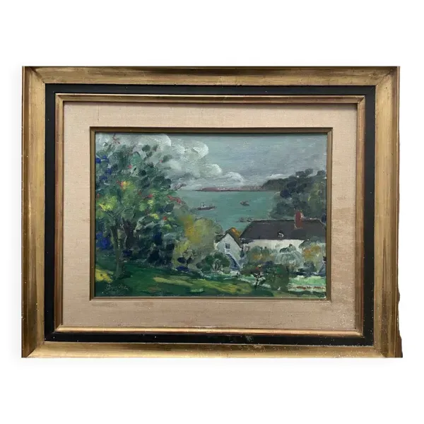 Jacques Potin(1920-2009) Deauville Signé