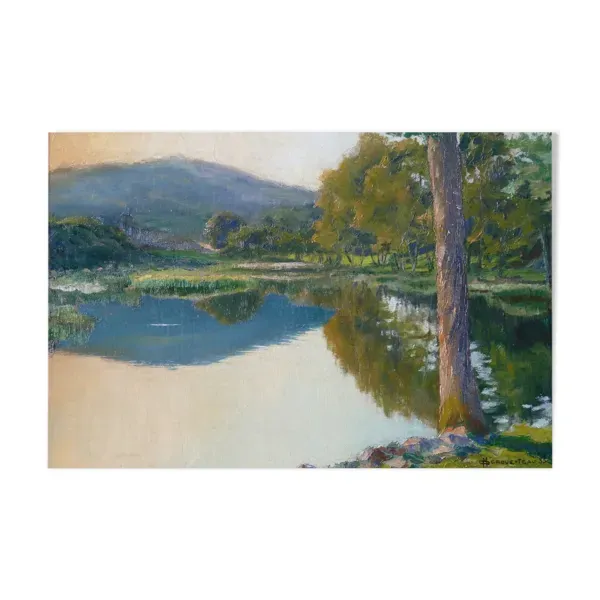 Maurice Derouetteau - L'étang