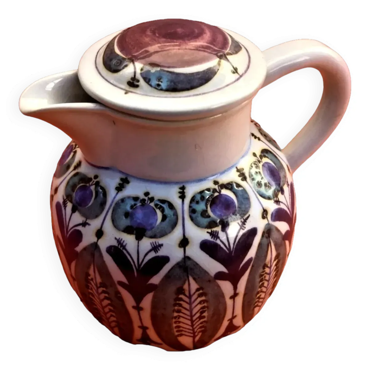 Design Scandinave Pichet Berte Jessen Aluminia (Royal de Copenhague)