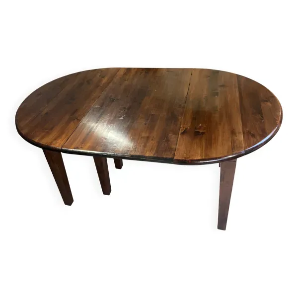 Table à manger ovale extensible