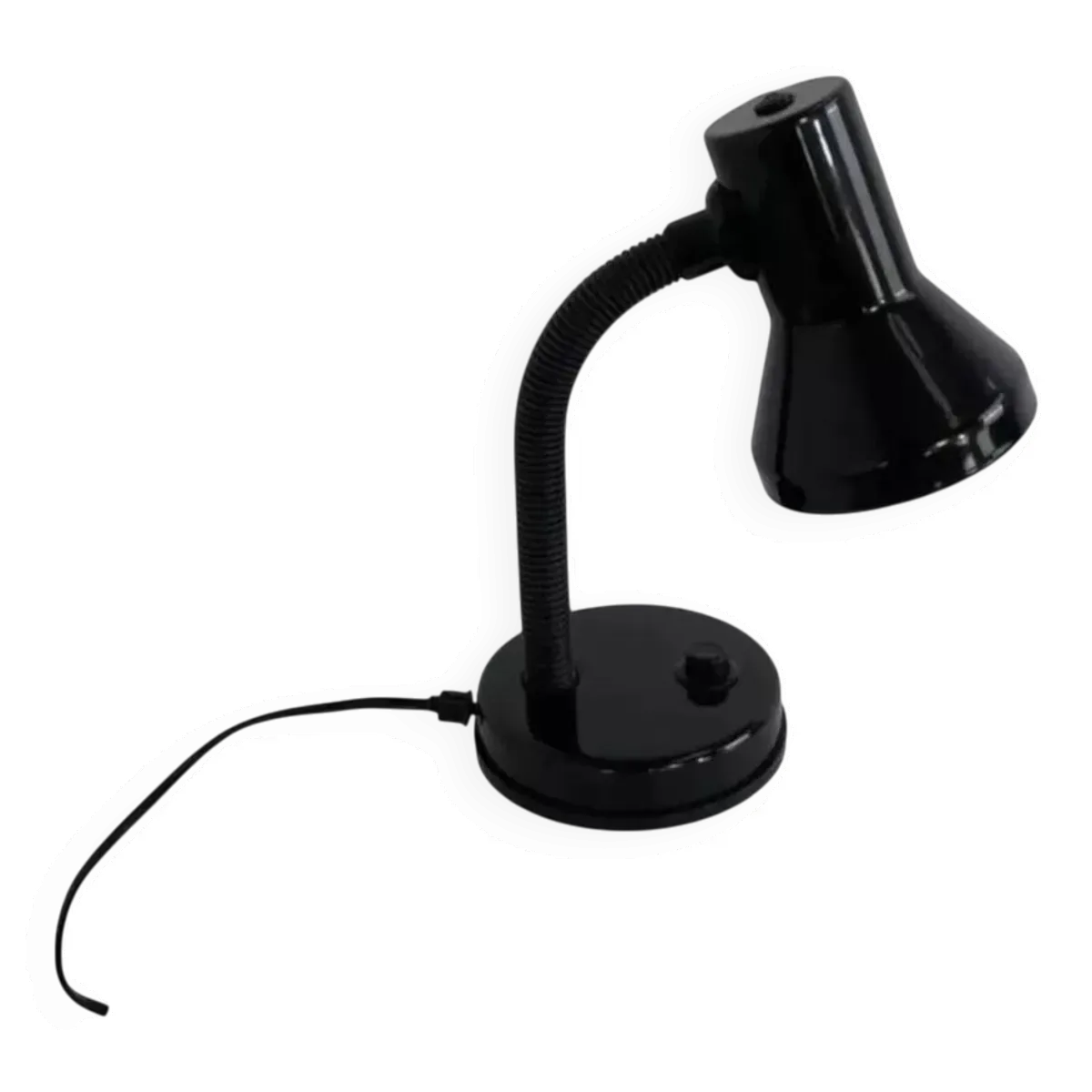 Lampe de bureau industriel noir