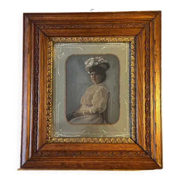 Photographie argentique ancienne, portrait , XIX siècle