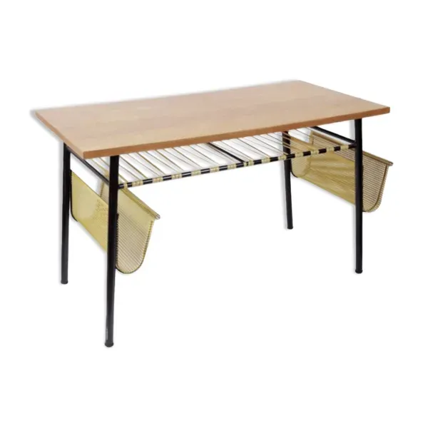 Bureau bois années 1950