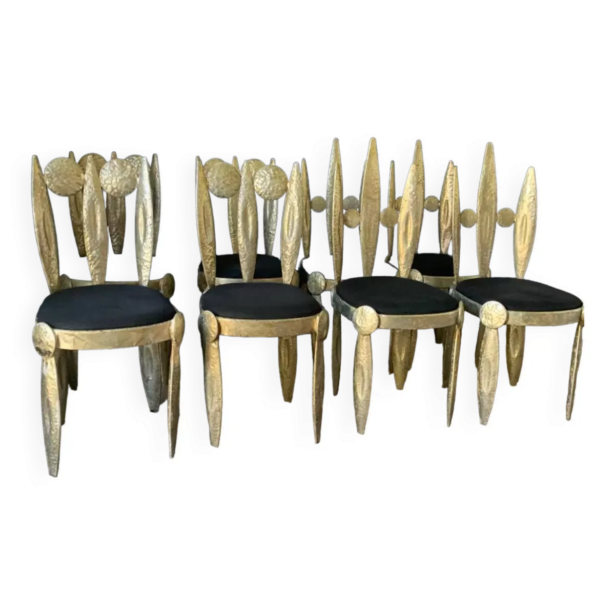 suite de huit chaises