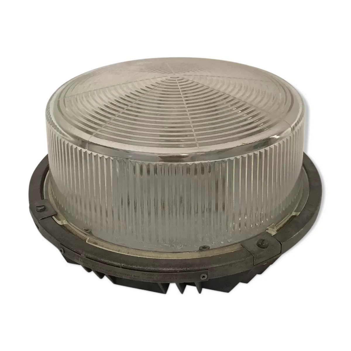 Plafonnier industriel verre Mazda