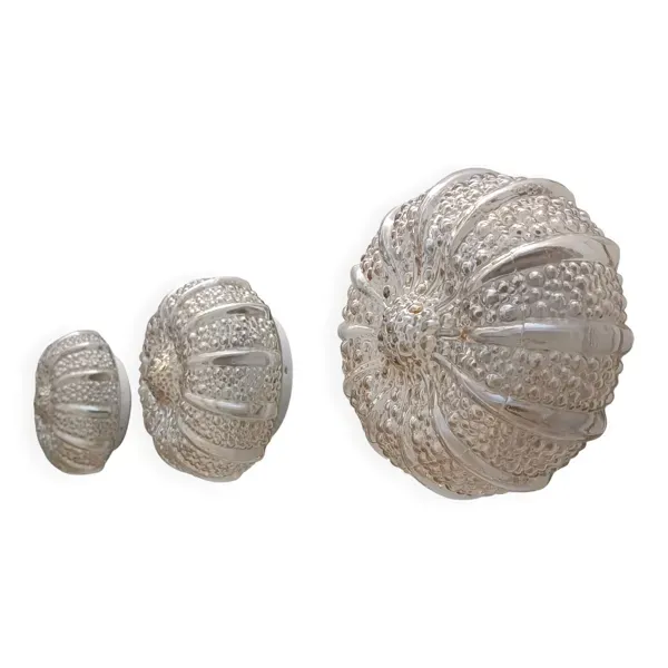 Suite d'appliques Bubble par Helena Tynell pour G. Limburg 1970s