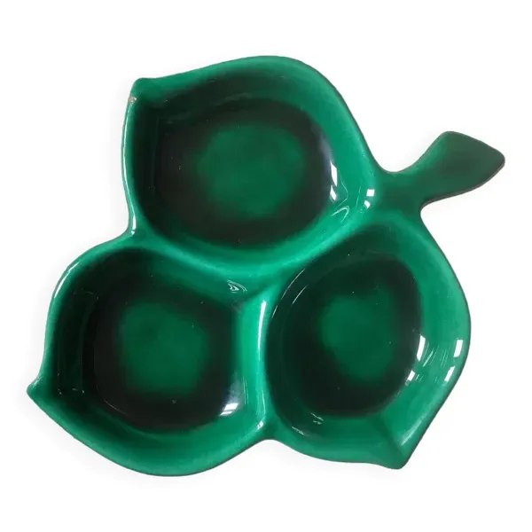 Vide poche feuille céramique