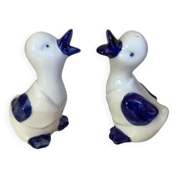 Sel et poivre oiseaux oies canards