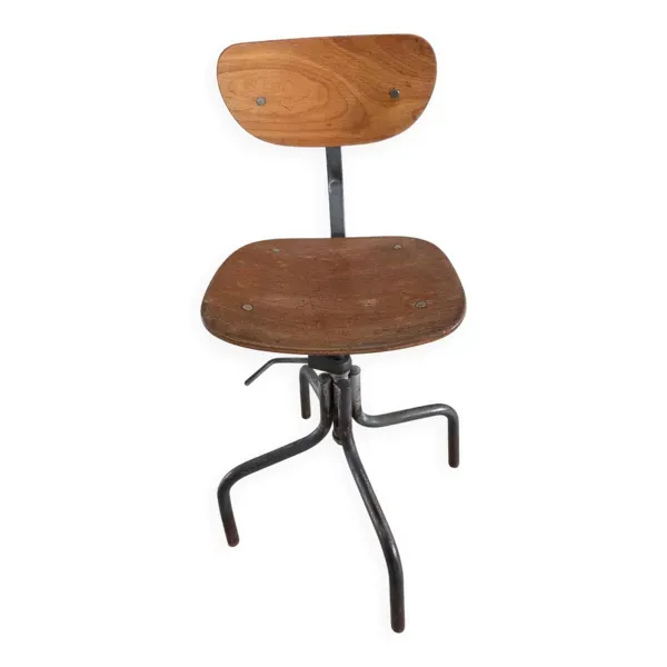 Chaise d'atelier dites d'architecte