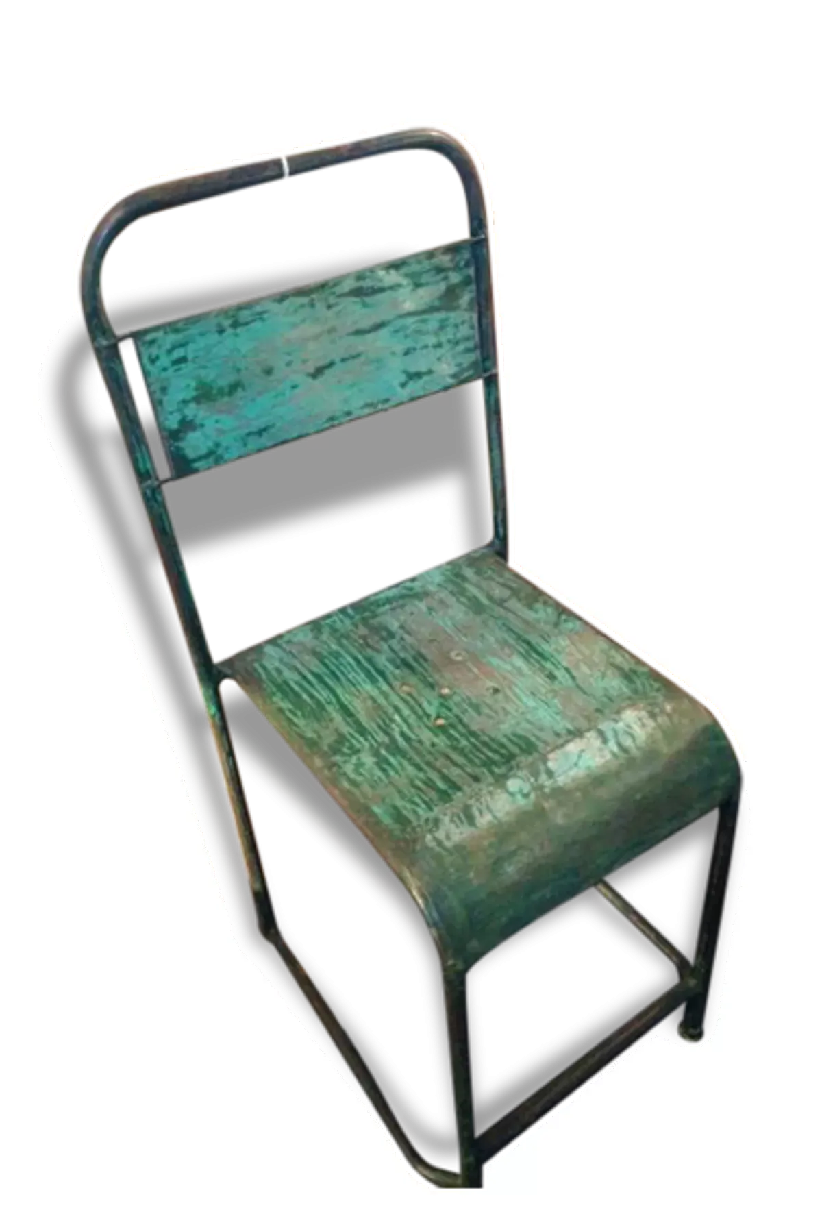 Chaise vintage en métal