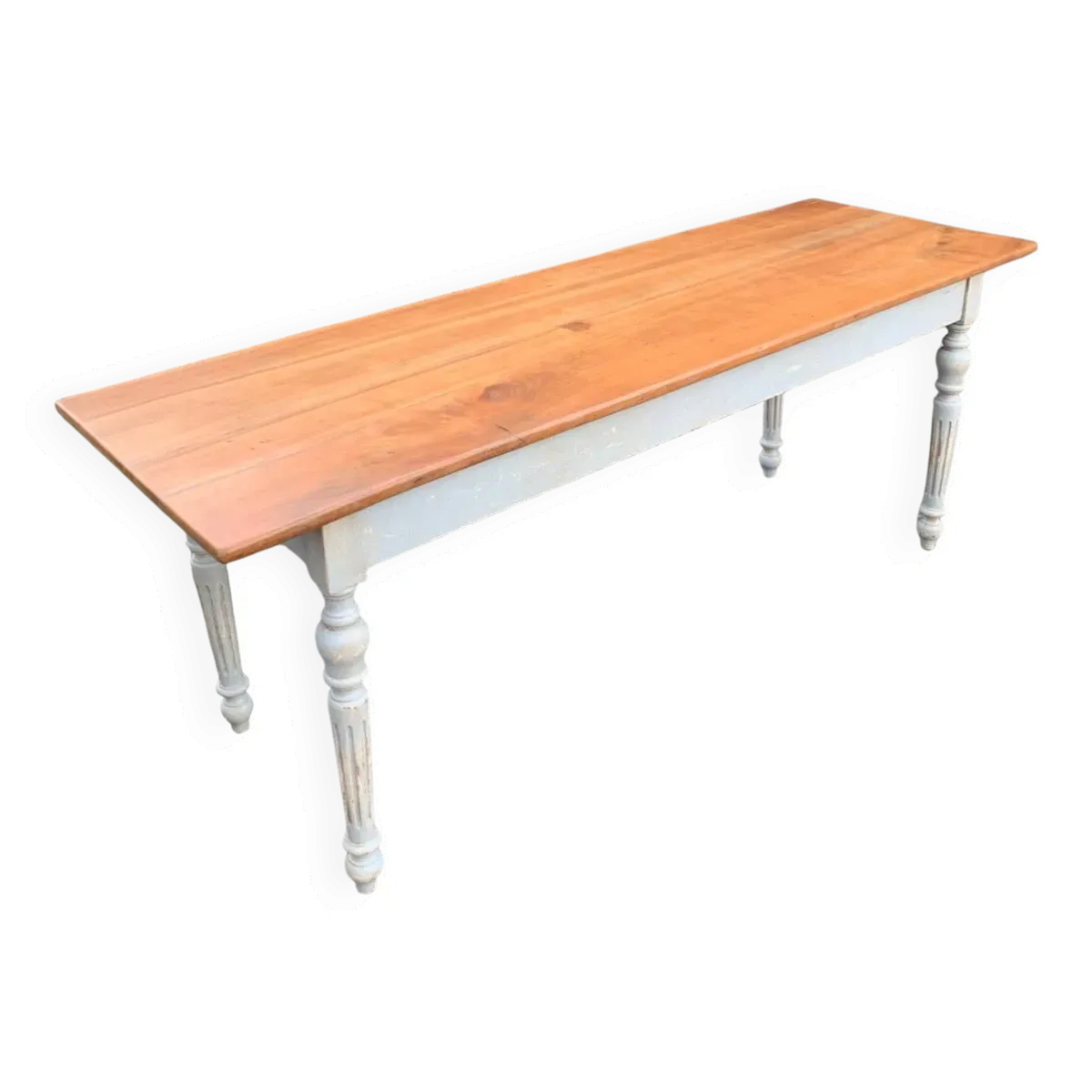 Table de bistrot en merisier