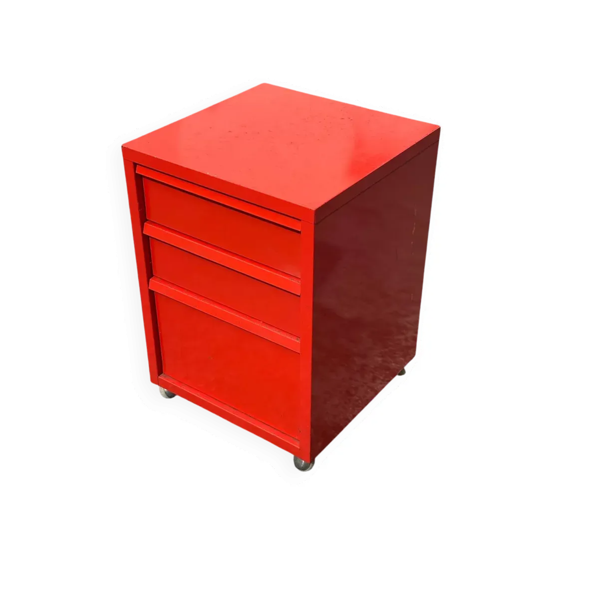 Caisson en métal par Prisunic 1970