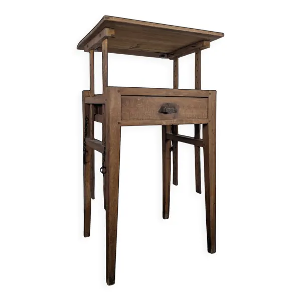 Table de métier bureau escamotable
