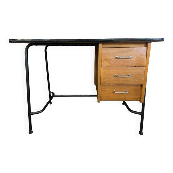 Bureau industriel 3 tiroirs