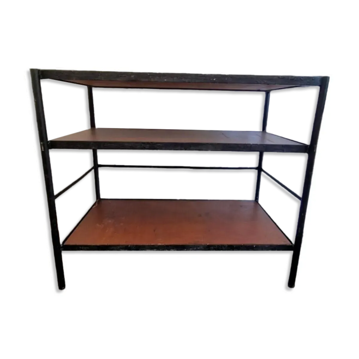 Console, étagère sur pied industrielle