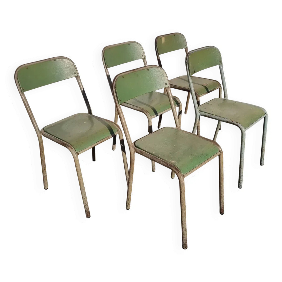 Chaises Tolix, 1930/50