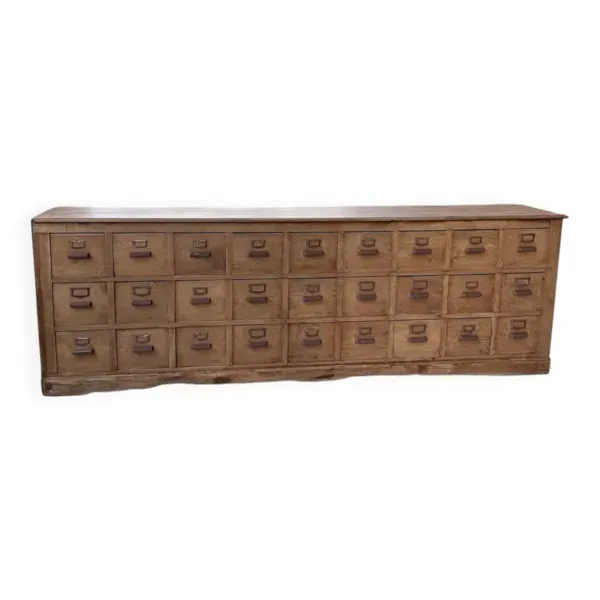 Meuble de métier XL en chêne massif 270cm