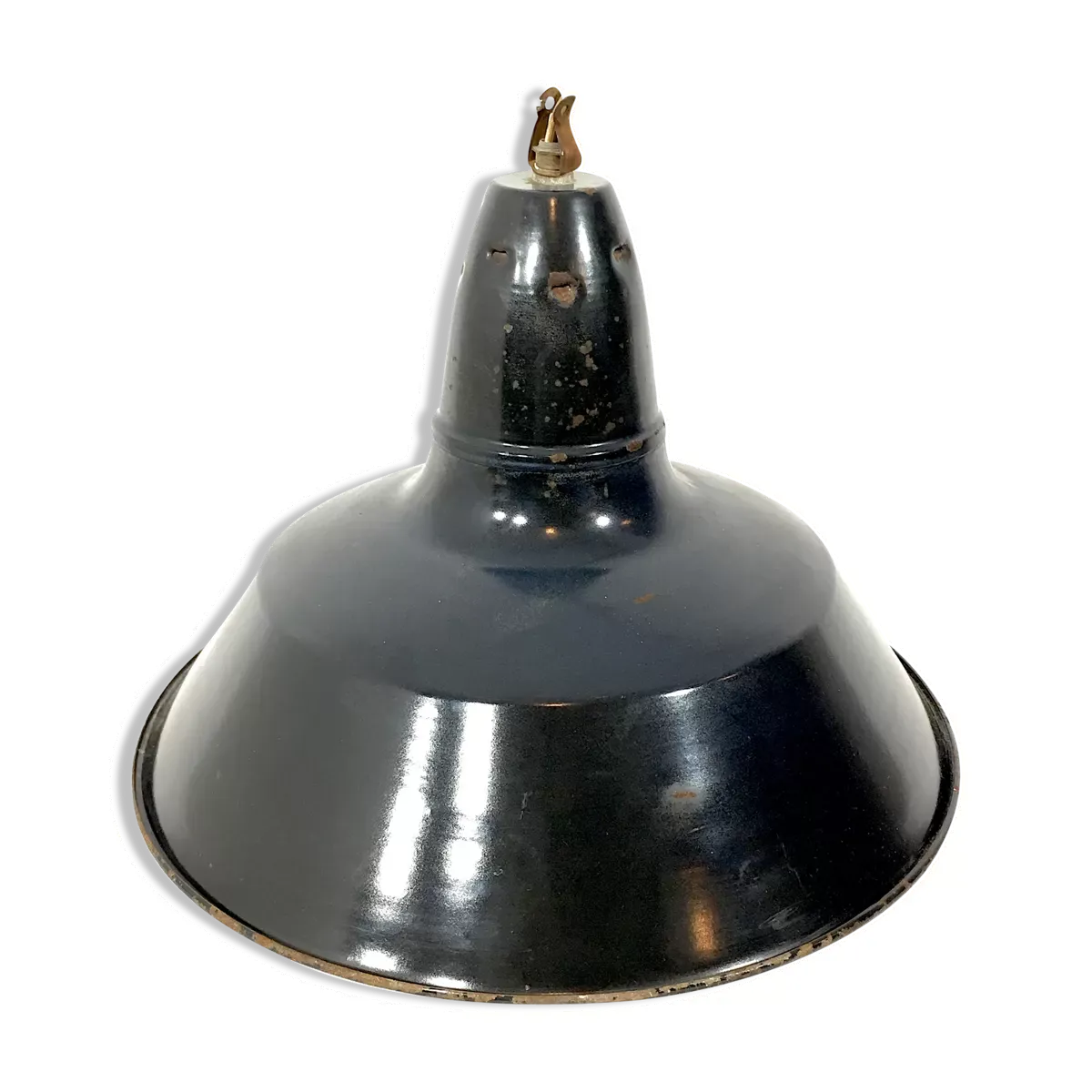 Suspension en tole émaillée