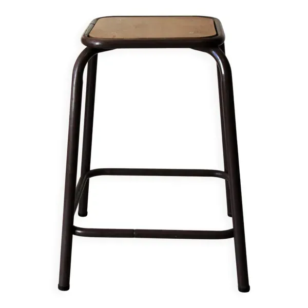 Tabouret  vintage industriel d’école