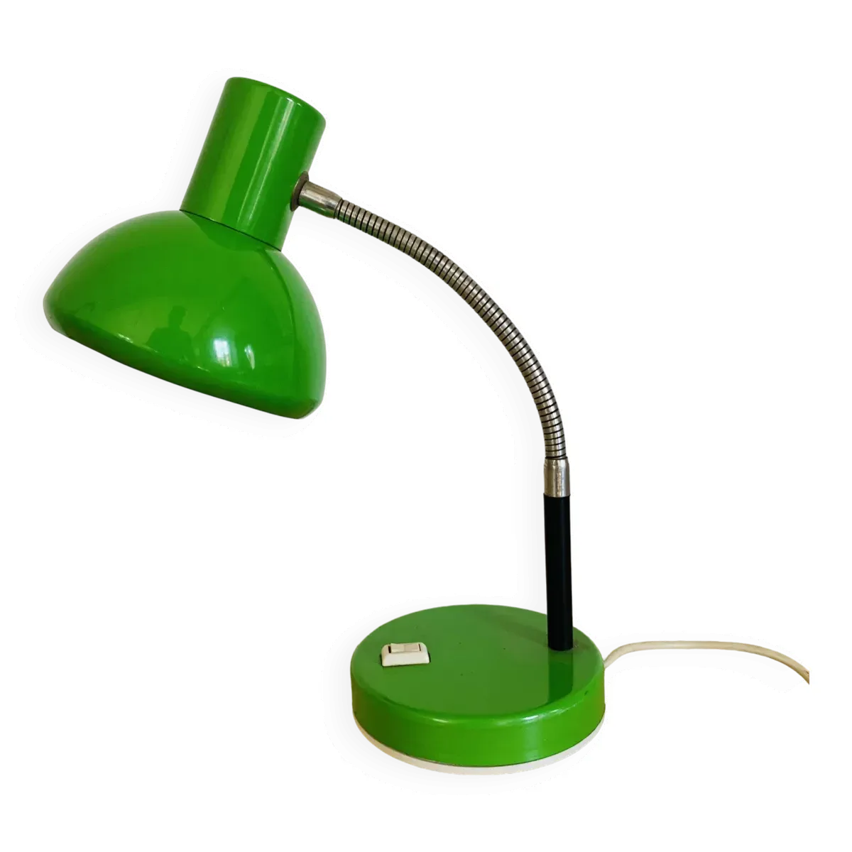 Lampe de bureau verte