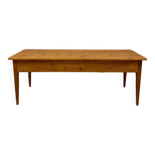 Table ancienne en bois massif – huche a pain