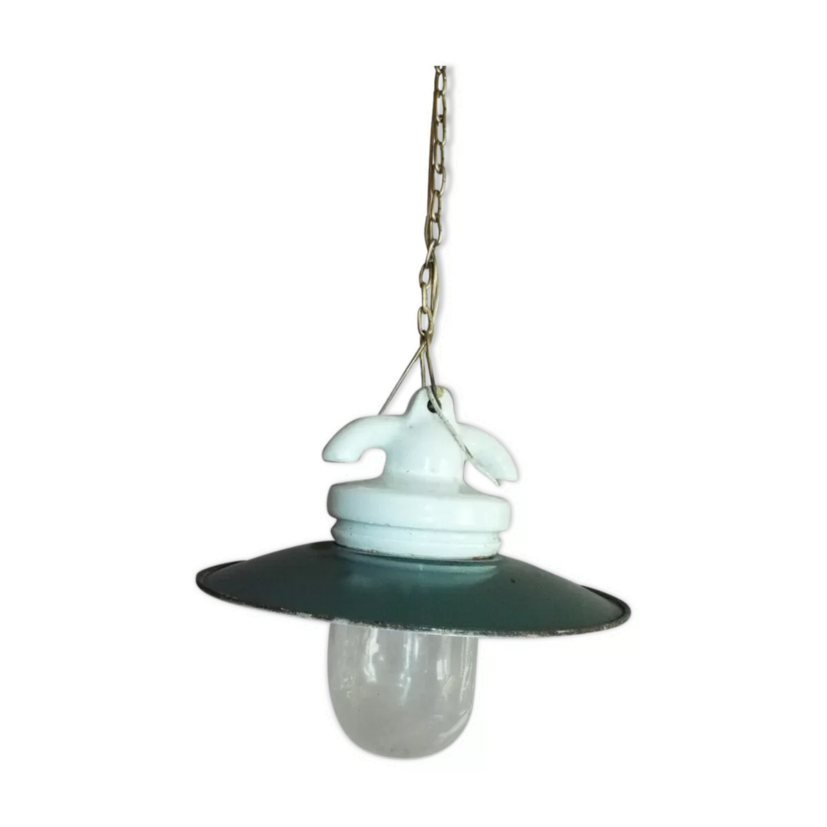 Suspension vintage industrielle