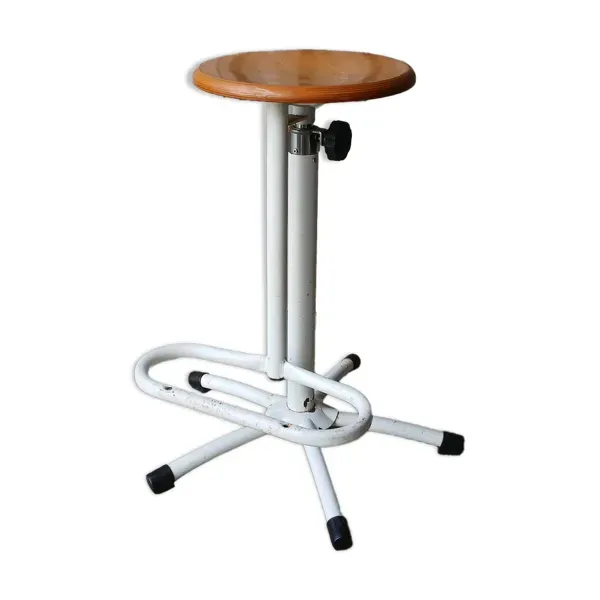 Tabouret télescopique de bar ou d’atelier