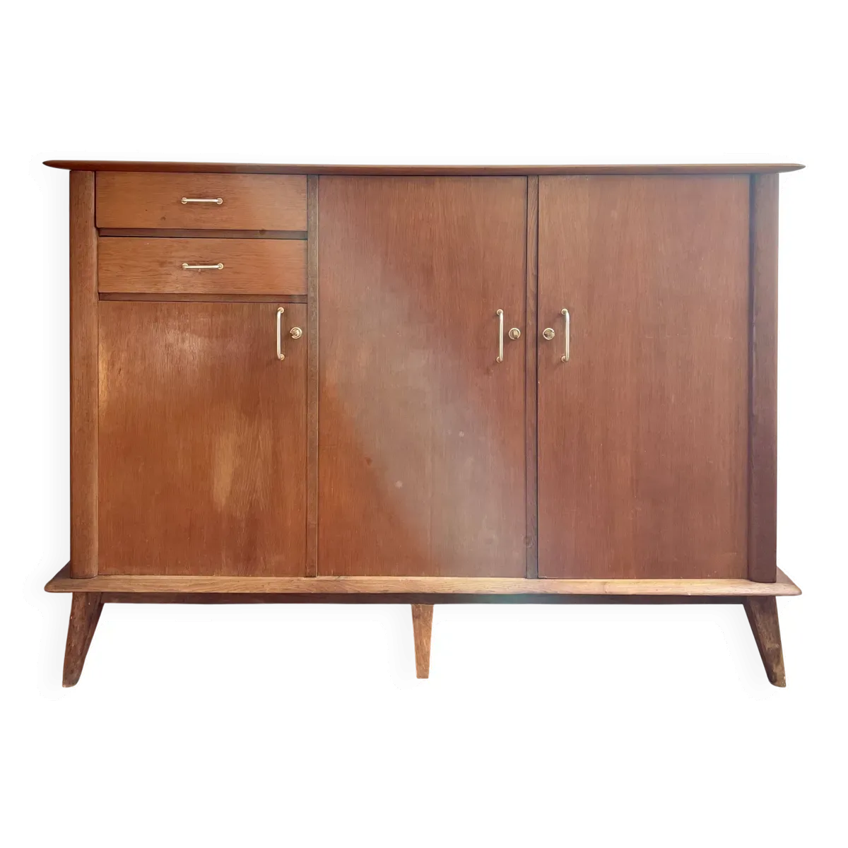Buffet Vintage en Bois Massif – Style Années 60