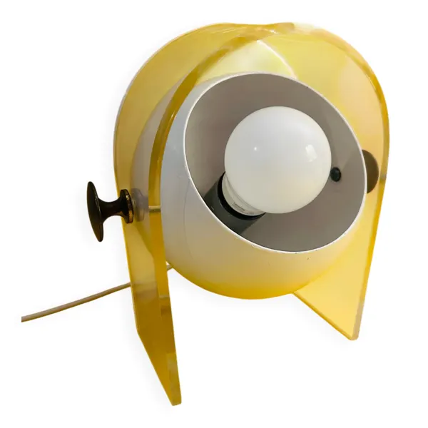 Lampe Massive Eye Ball Space Age Atomic, France années 70