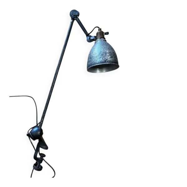 Lampe Gras industrielle étau