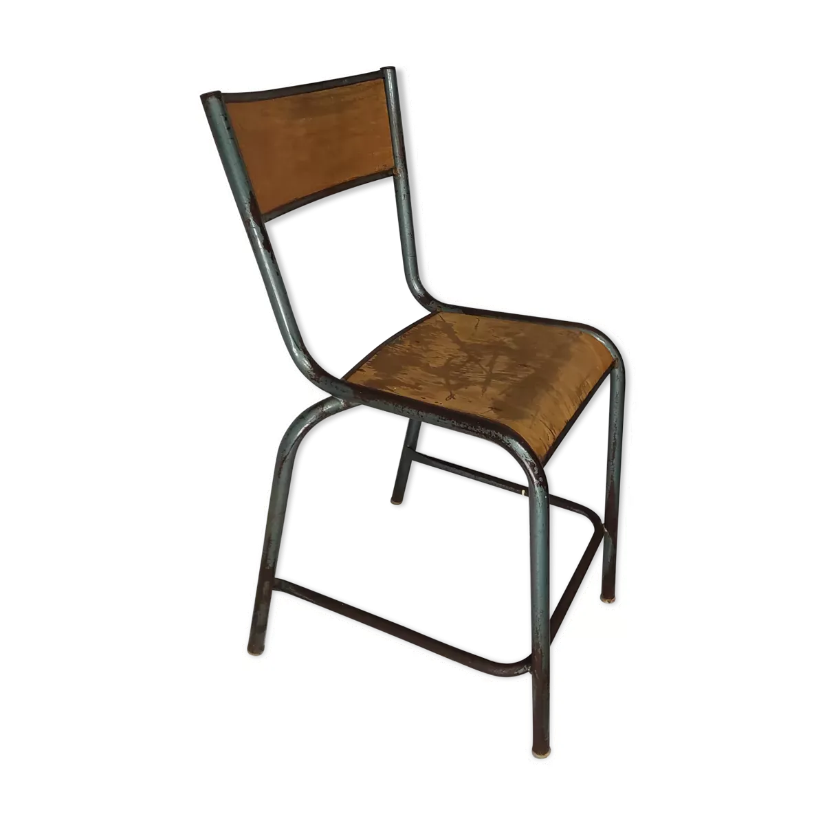 Chaise d'école tabouret de laboratoire 1960