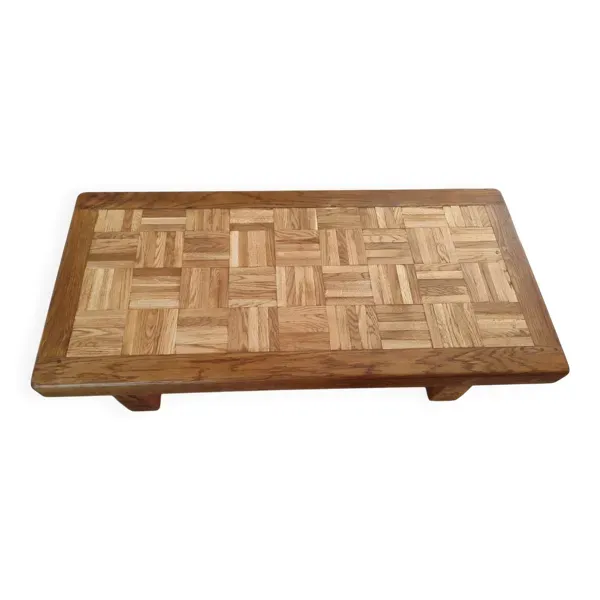 Table basse en chêne