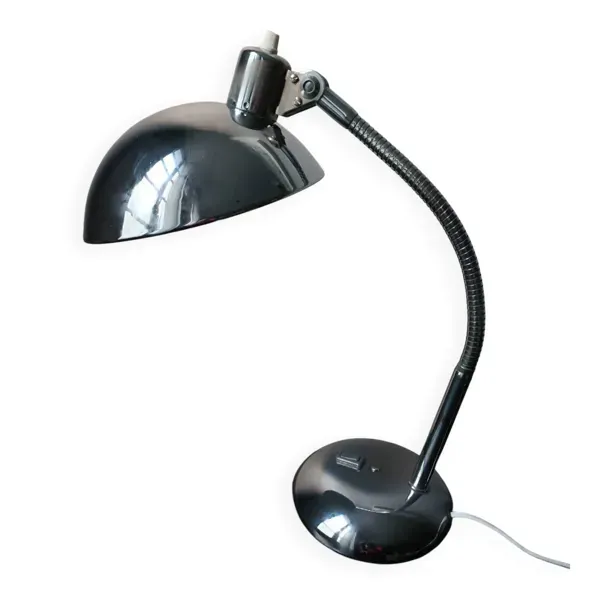 Lampe de bureau flexible chrome 40'