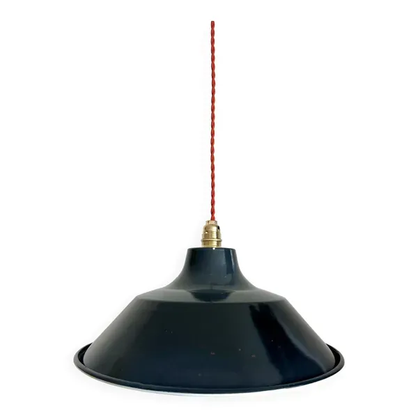 Suspension industrielle en tôle émaillée