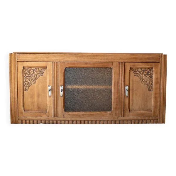 buffet bas enfilade chene massif art déco