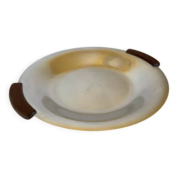 Plat métal et bois scandinave