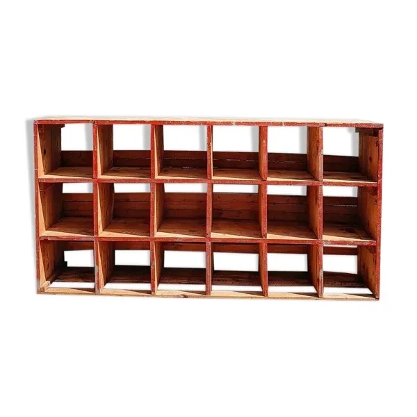 Meuble de métier à casiers