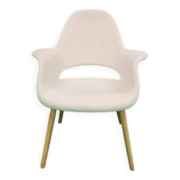 Fauteuil Lounge Boucle Charles Eames Organic par Vitra