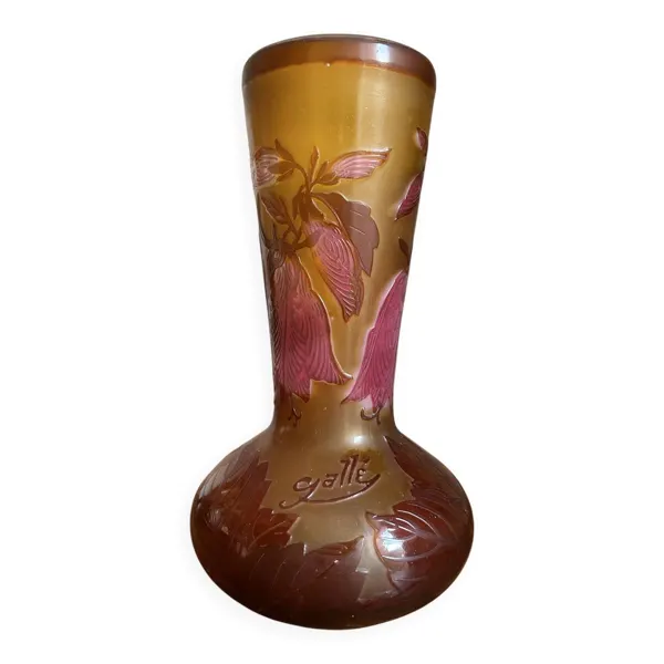 Vase école de Nancy  Gallé Tip