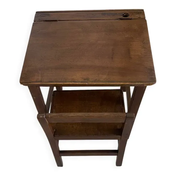 Pupitre et chaise d’écolier années 40/50